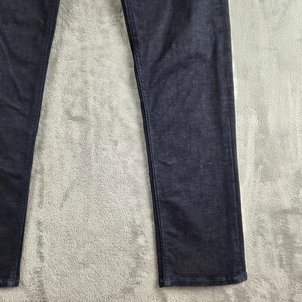 Banana Republic Selvedge Jeans‎ Mens 29x30 Blue Denim Dark Wash Straight Stretch